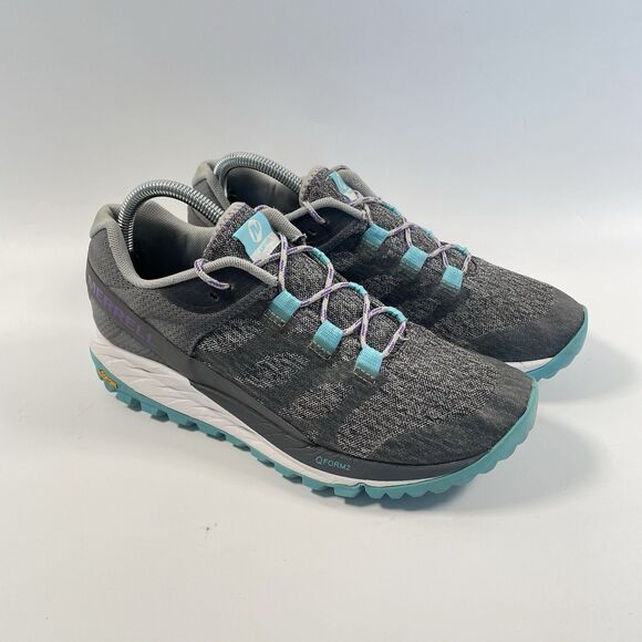 Merrell Antora J066126 Women’s Gray Trail Running Shoes Sneakers Size 9 - Picture 2 of 13
